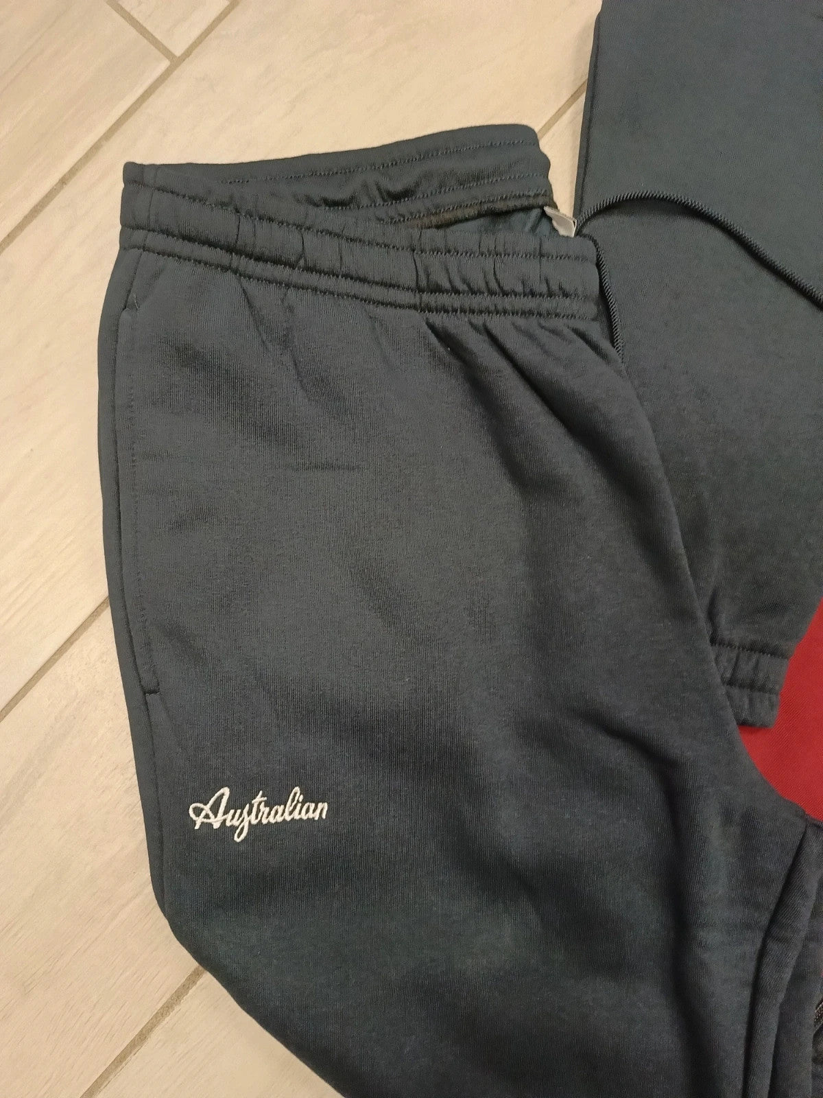 Australian tuta felpa pantaloni uomo tg 2XL