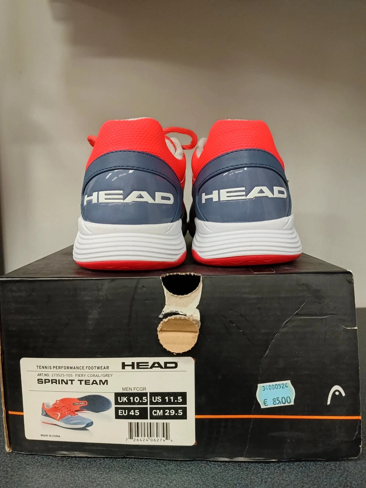 Head Scarpa da tennis uomo n 45
