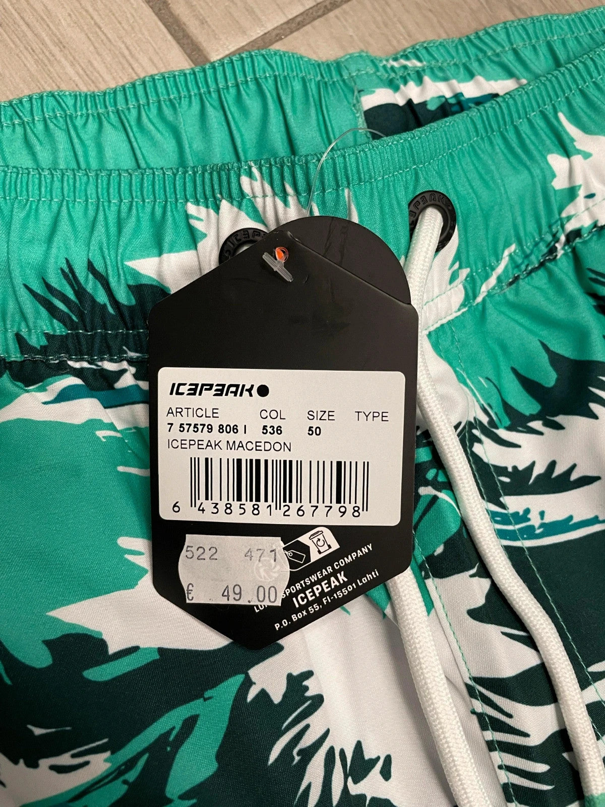 Icepeak boxer mare uomo nuovo tg 50