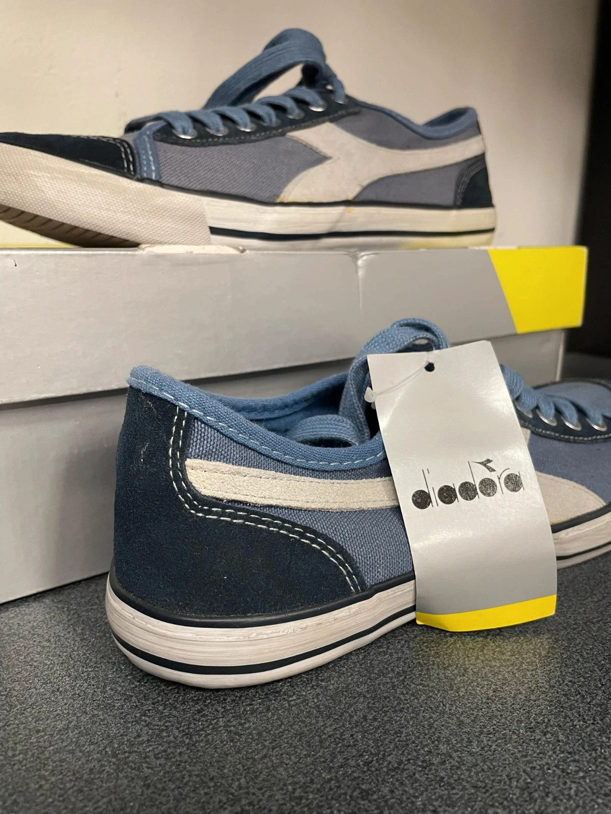 Diadora scarpe sneakers basse uomo vintage n 43