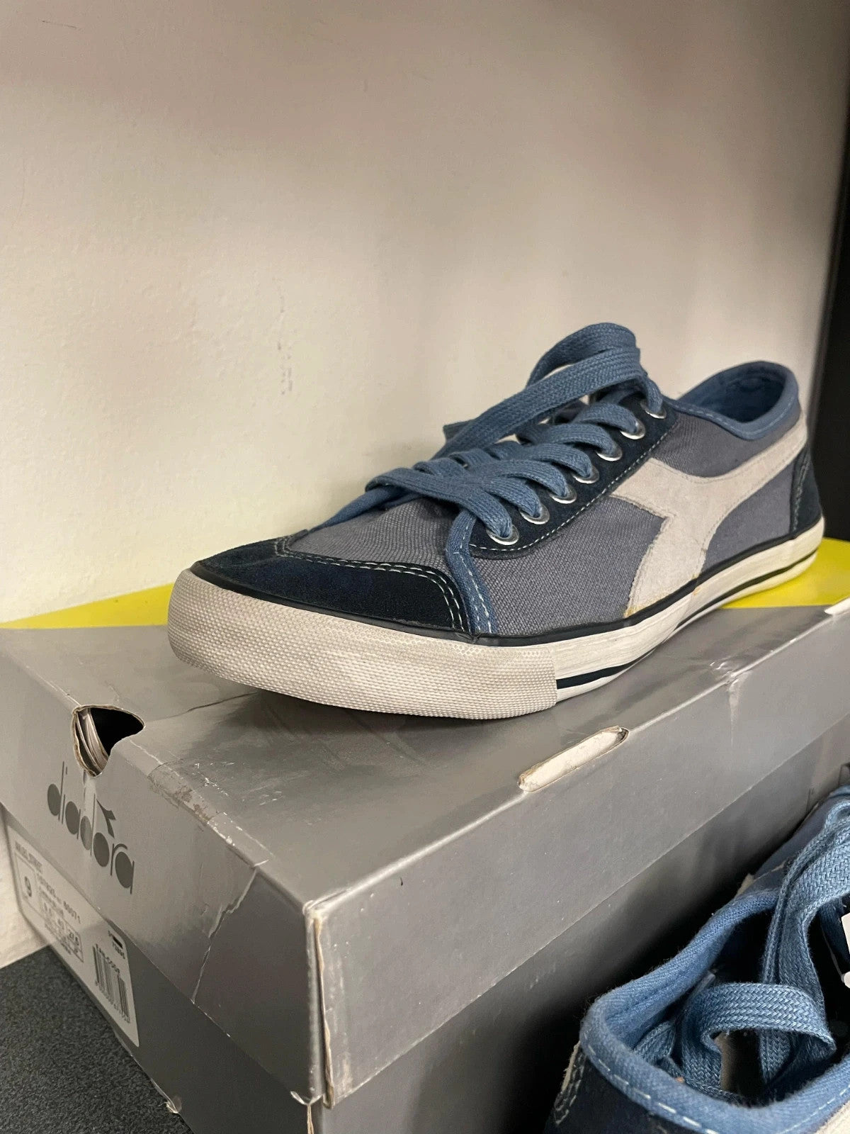 Diadora scarpe sneakers basse uomo vintage n 43