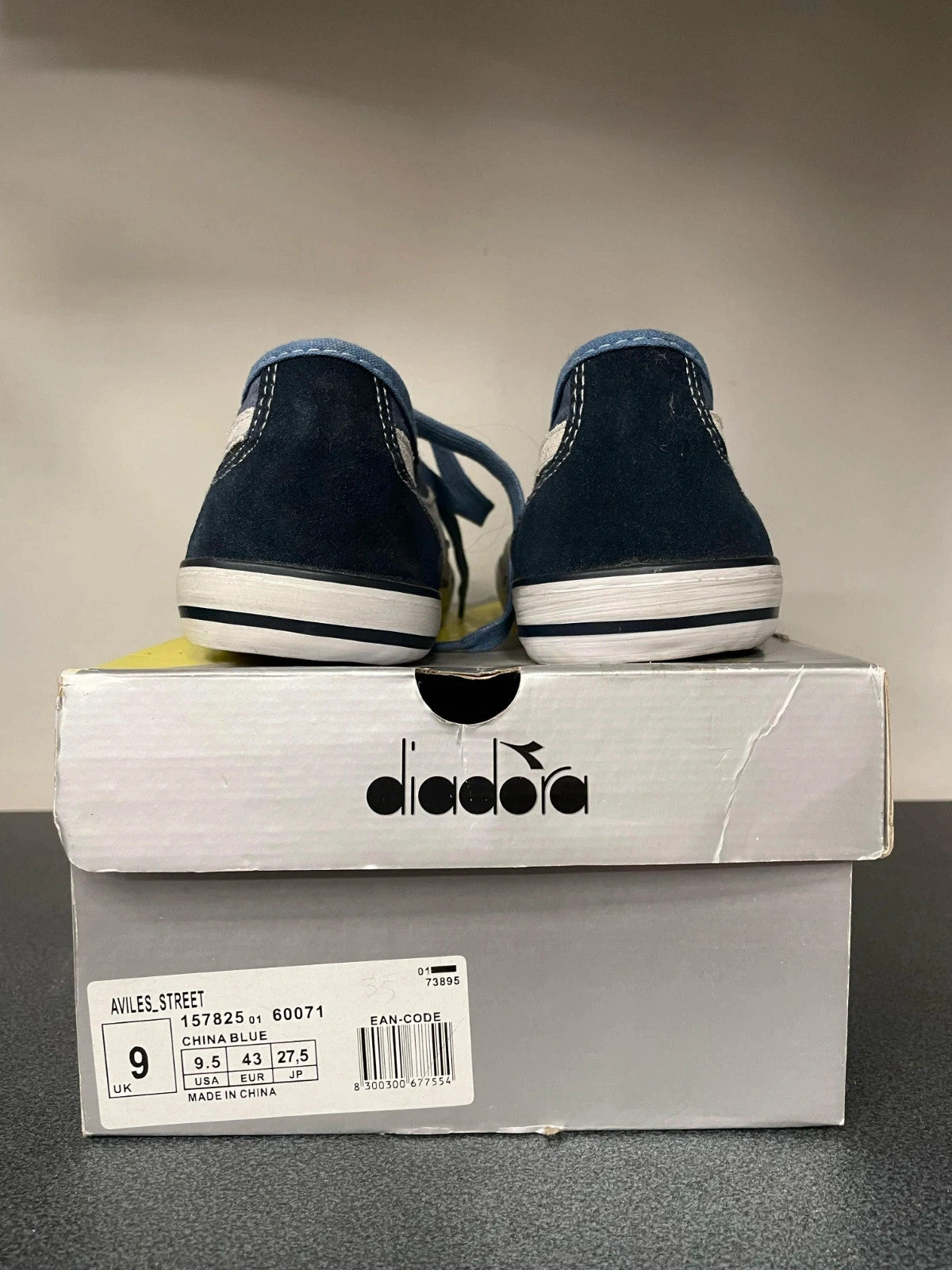 Diadora scarpe sneakers basse uomo vintage n 43