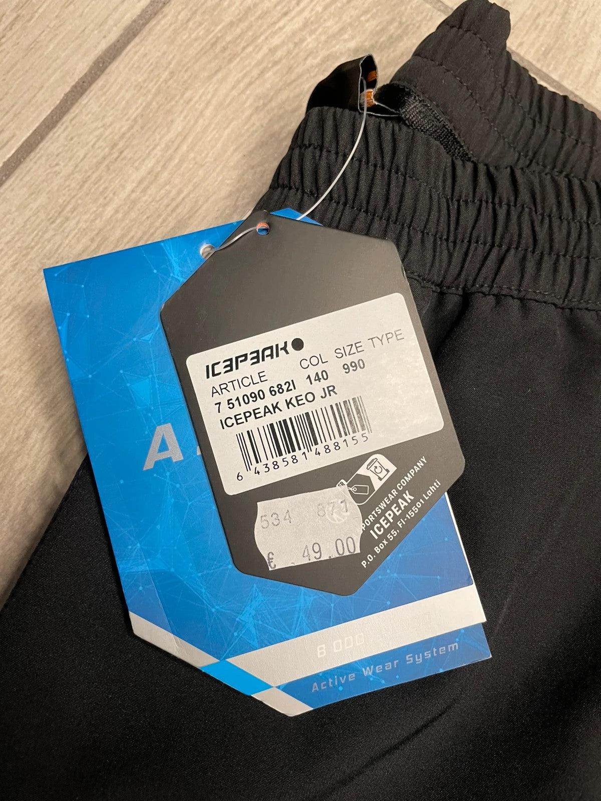 Icepeak pantaloni lunghi bimba 9-10 anni 140 cm