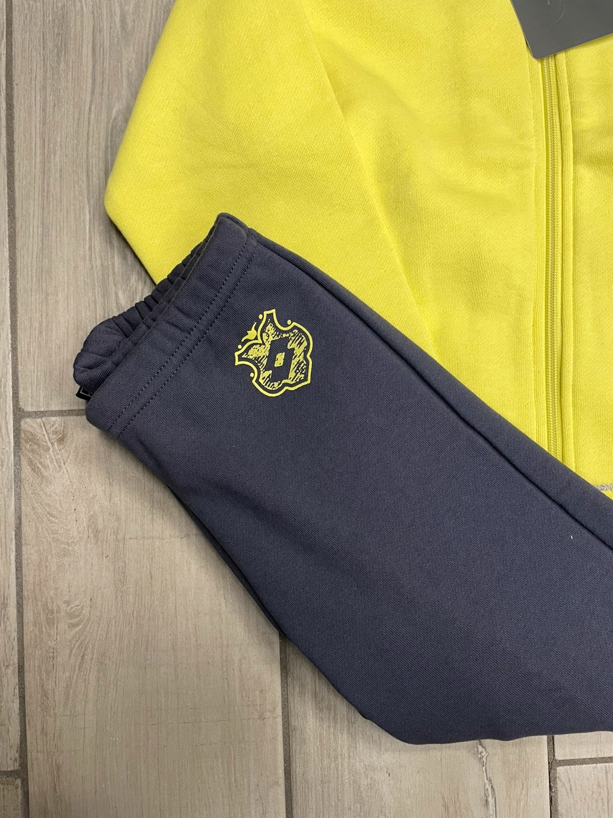 Lotto tuta completa felpa e pantaloni bimba 5-6 anni 104-116 cm