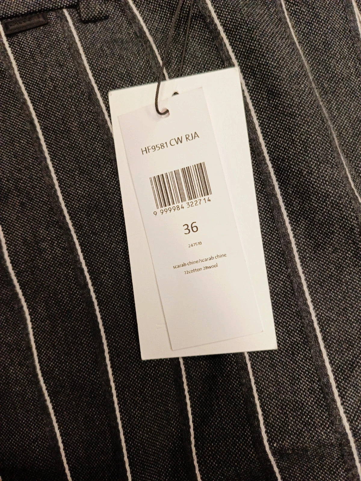 Lacoste pantaloni donna lana taglia 38 / It 42 /  XS
