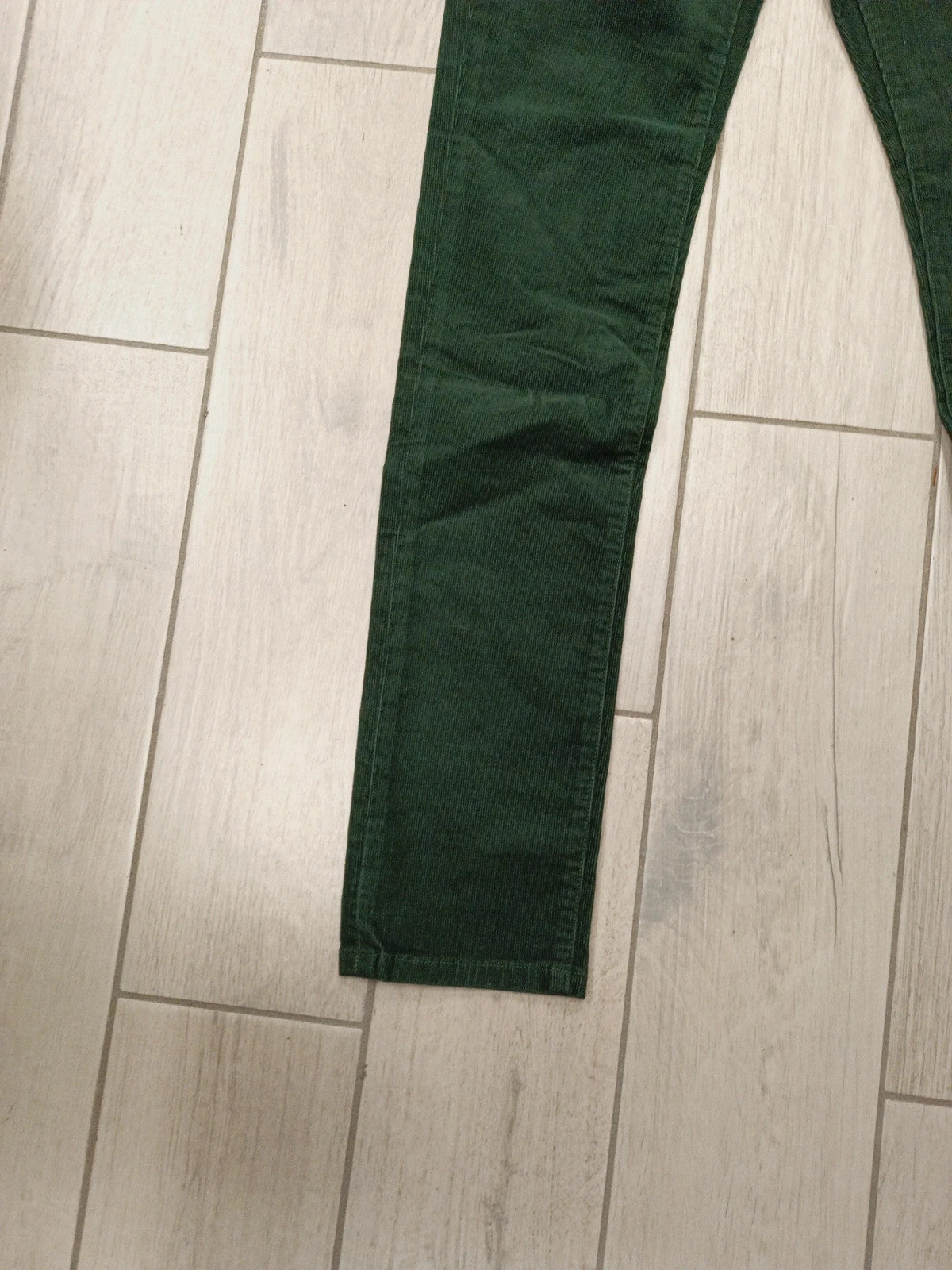 Lacoste pantaloni cotone velluto leggero donna tg XS