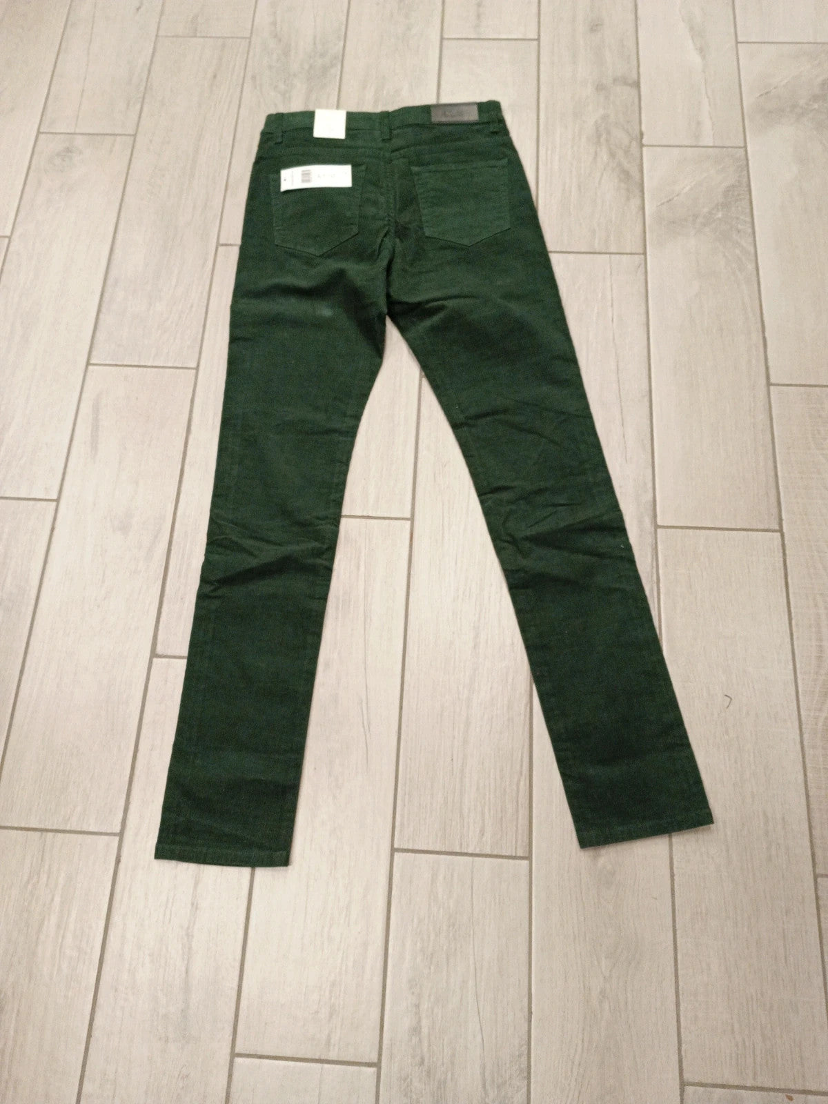 Lacoste pantaloni cotone velluto leggero donna tg XS