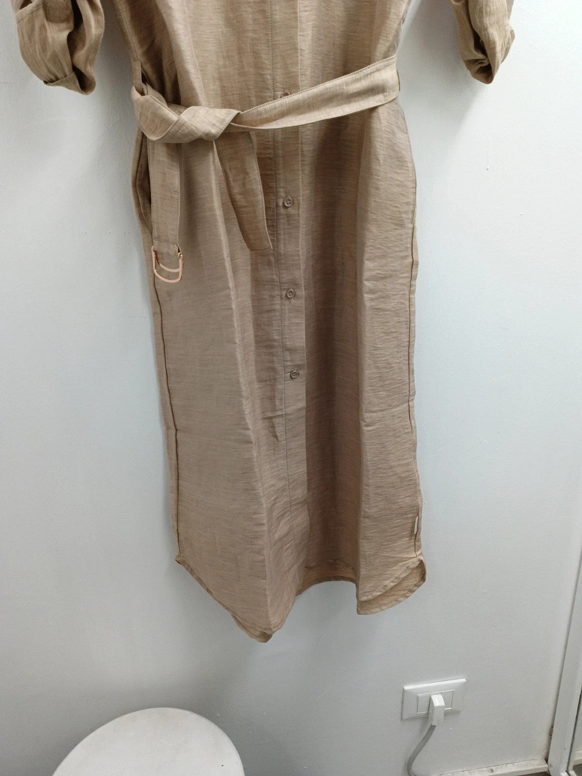 Freddy vestito lungo lino donna tg S