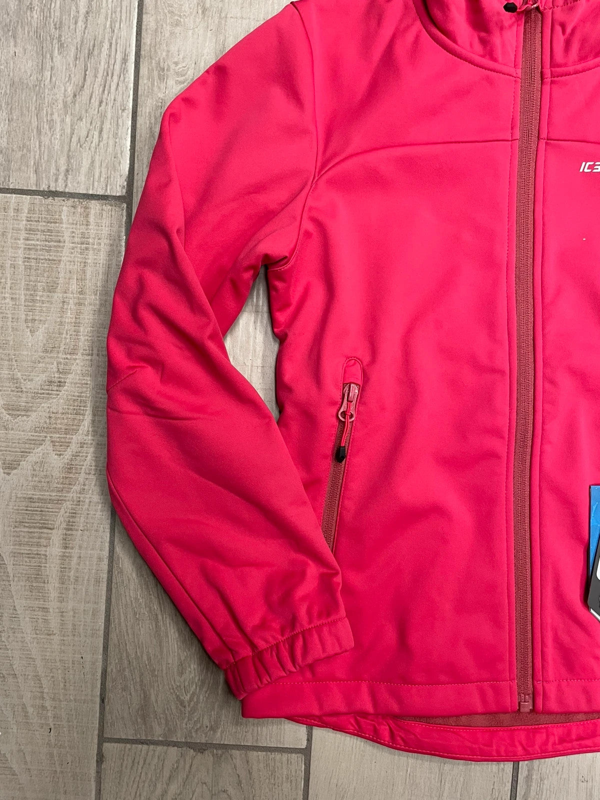 Icepeak giacca a vento pile montagna bambina 9-10 anni 140 cm
