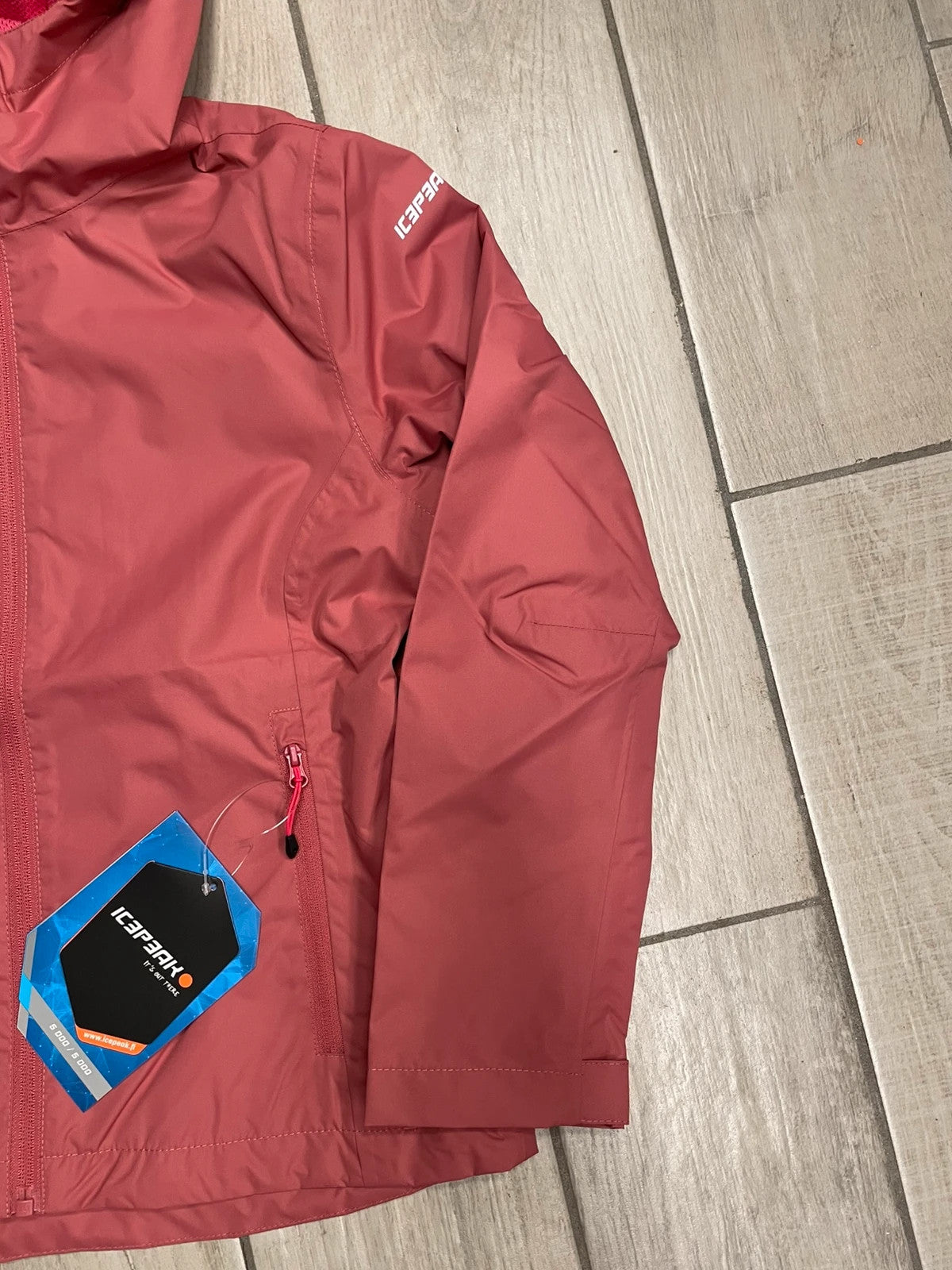 Icepeak giacca a vento montagna bambina 9-10 anni 140 cm