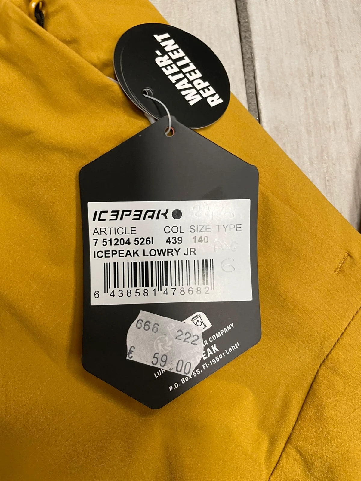 Icepeak pantaloni sportivi montagna bimbo 9-10 anni 140 cm