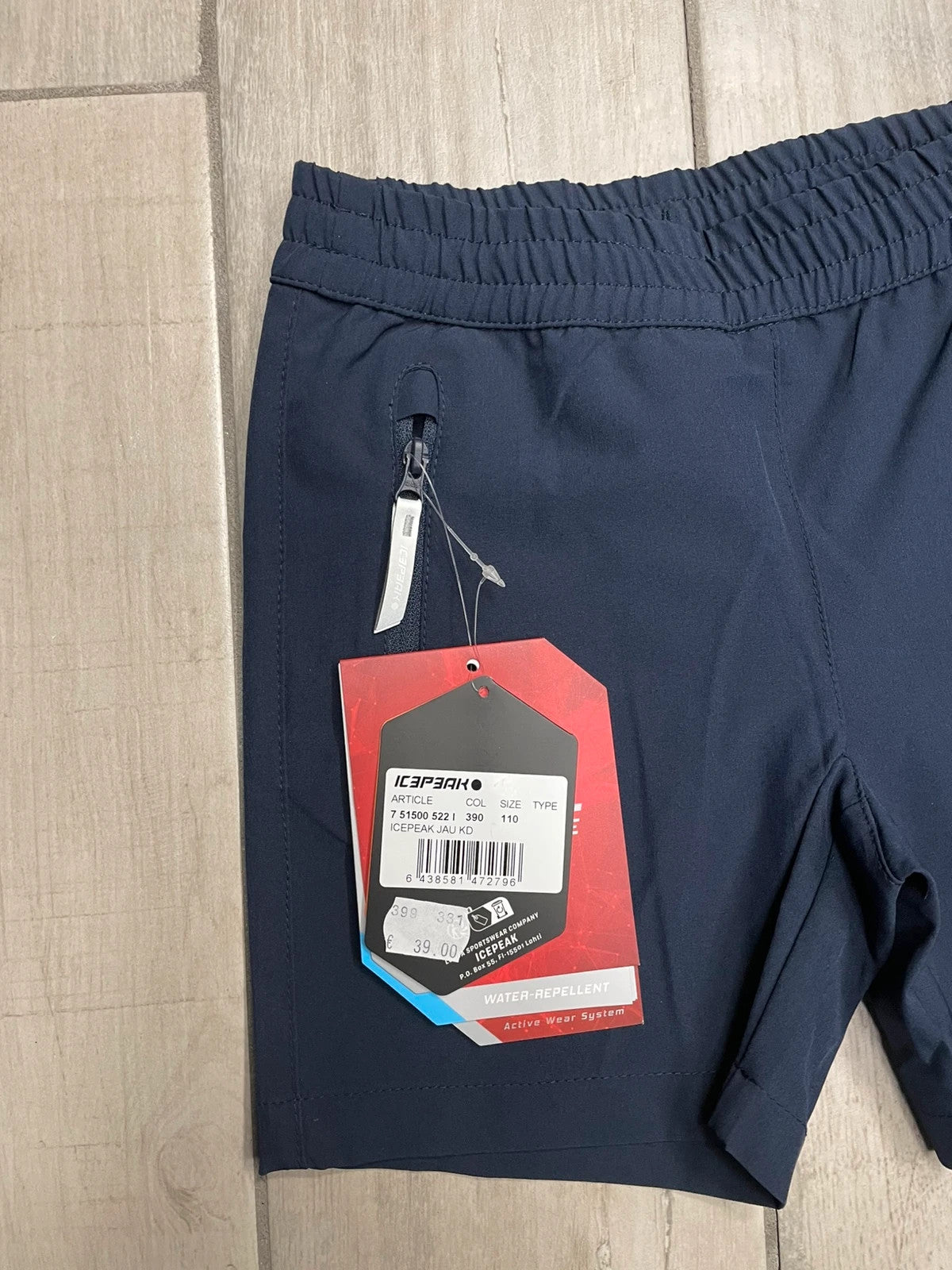 Icepeak pantaloncini sportivi montagna bimbo 5 anni 110 cm