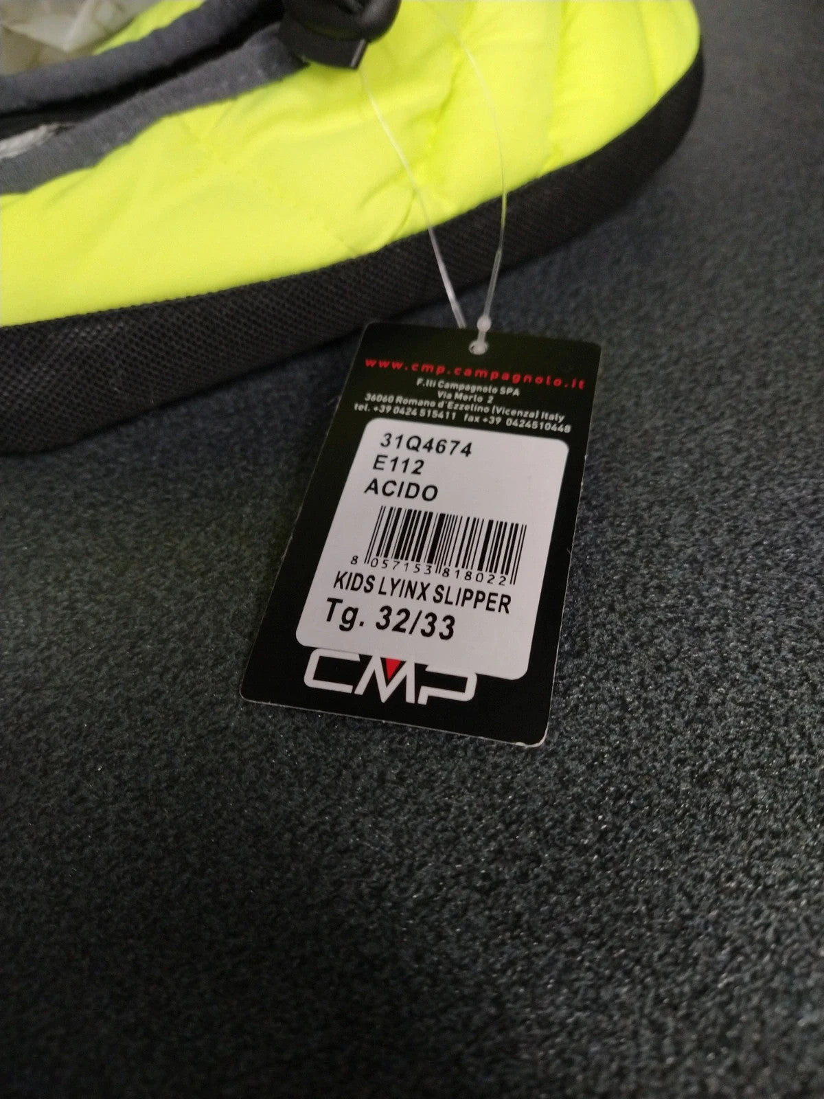 CMP Slippers Babbucce imbottite n 32 / 33