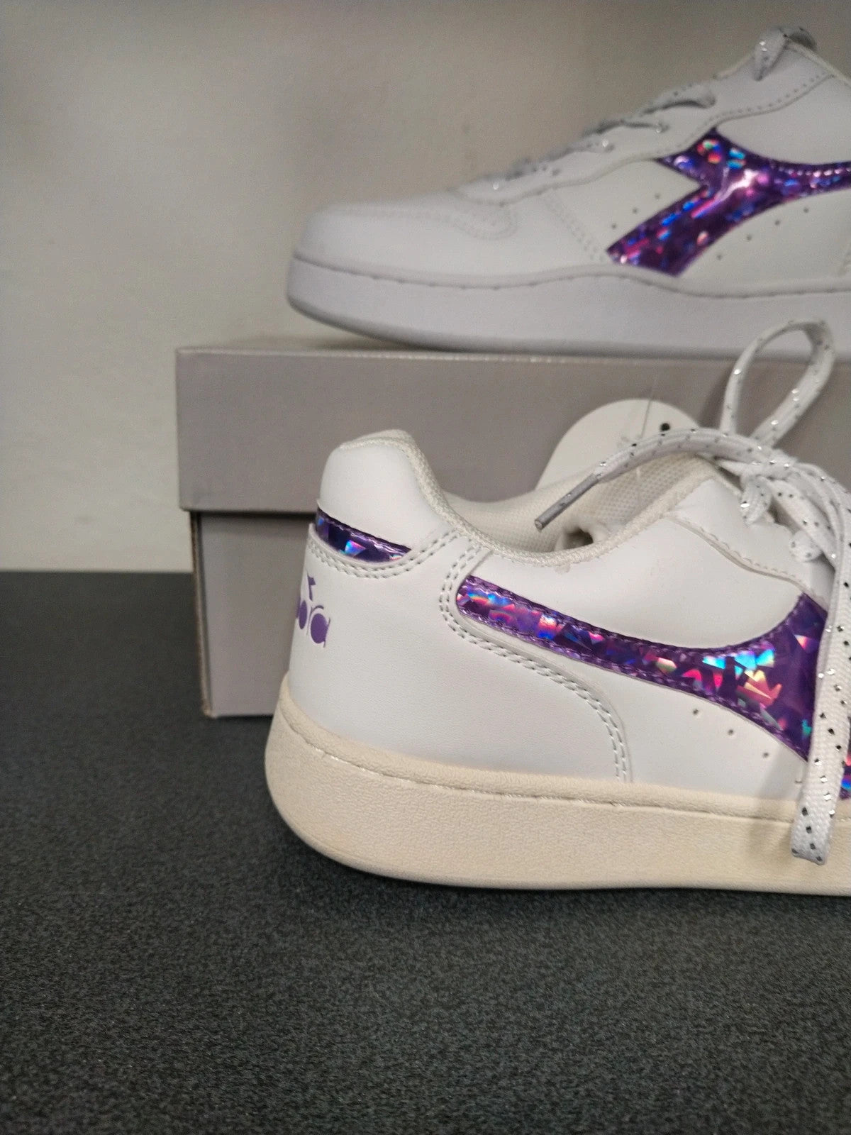 Diadora scarpe sneakers donna pelle n 37