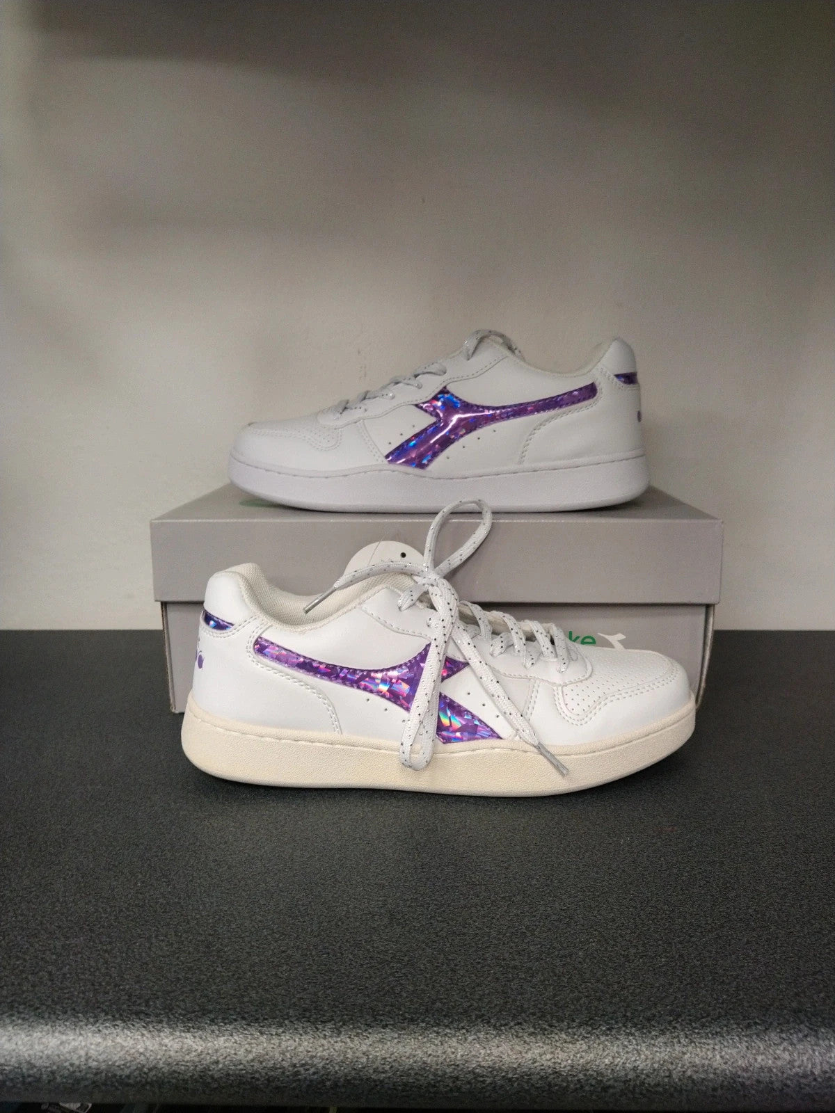 Diadora scarpe sneakers donna pelle n 37