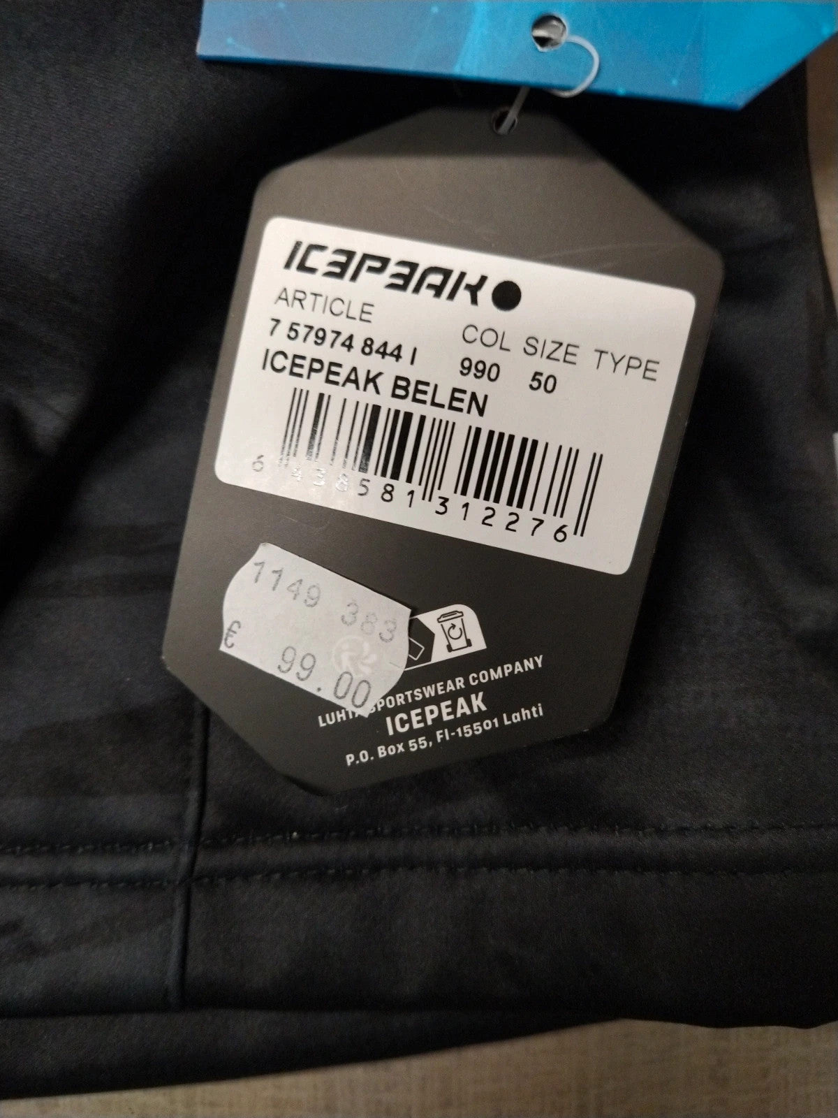 Icepeak giacca in pile montagna uomo tg 50
