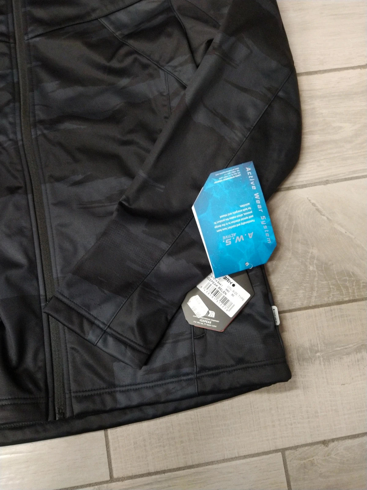Icepeak giacca in pile montagna uomo tg 50