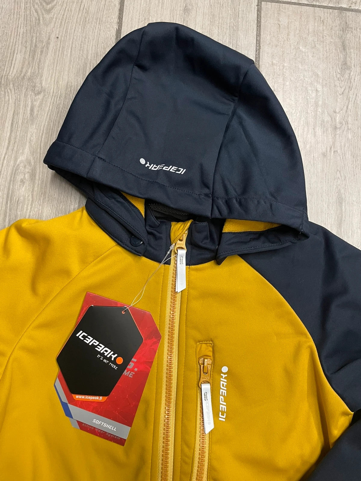 Icepeak Softshell giacca a vento montagna bimbo 5 anni 110 cm