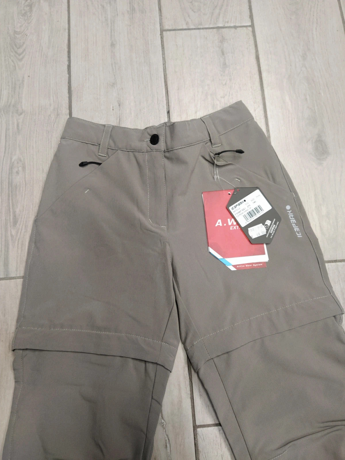 Icepeak pantaloni lunghi montagna bambino 9-10 anni 140 cm