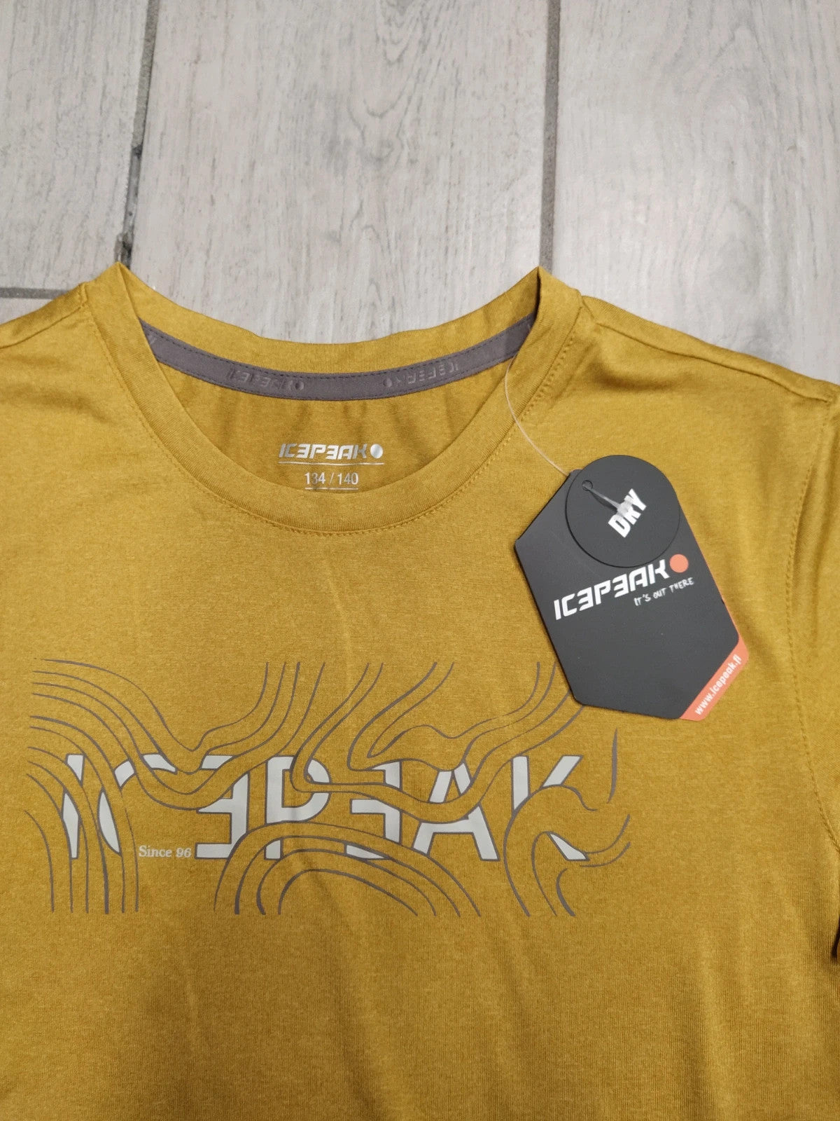 Icepeak t-shirt tecnica bambino 9-10 anni 140 cm