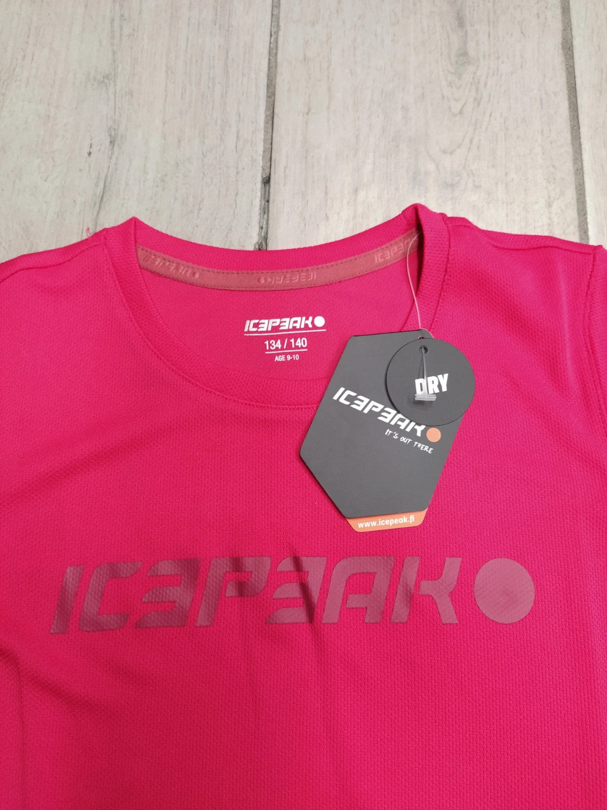 Icepeak t-shirt tecnica bambina 9-10 anni 140 cm