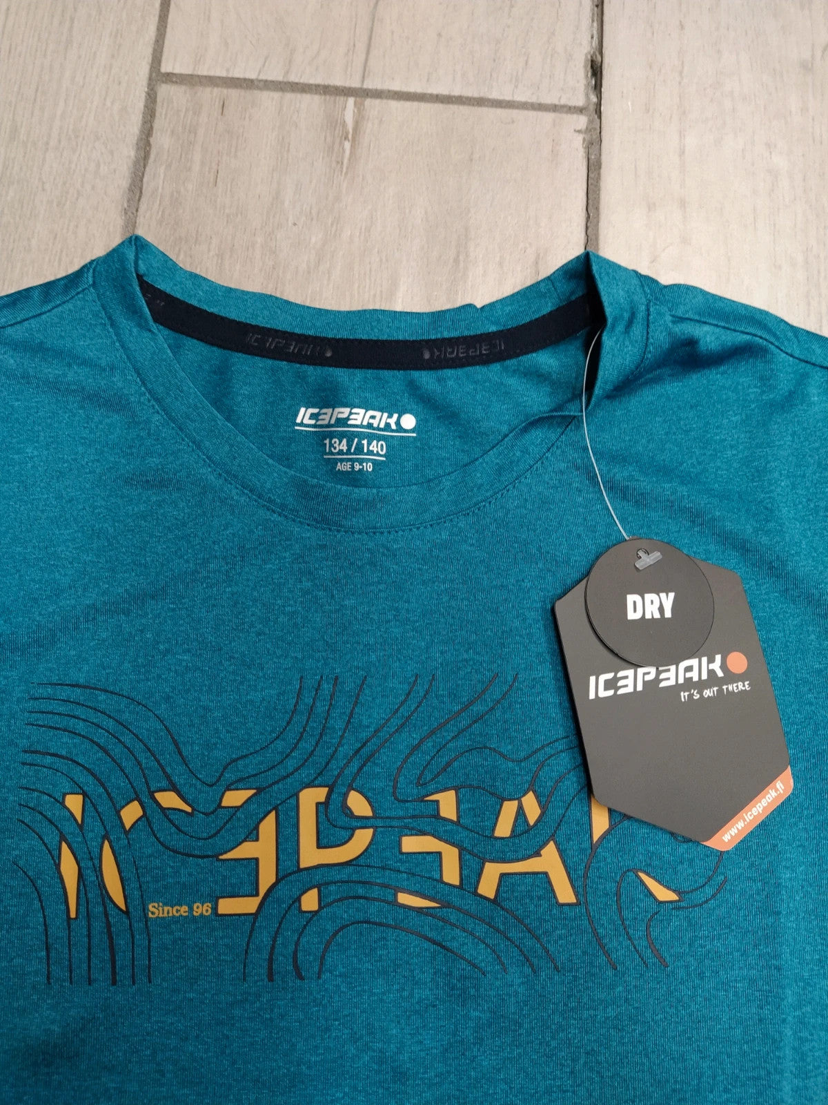 Icepeak t-shirt tecnica bambino 9-10 anni 140 cm