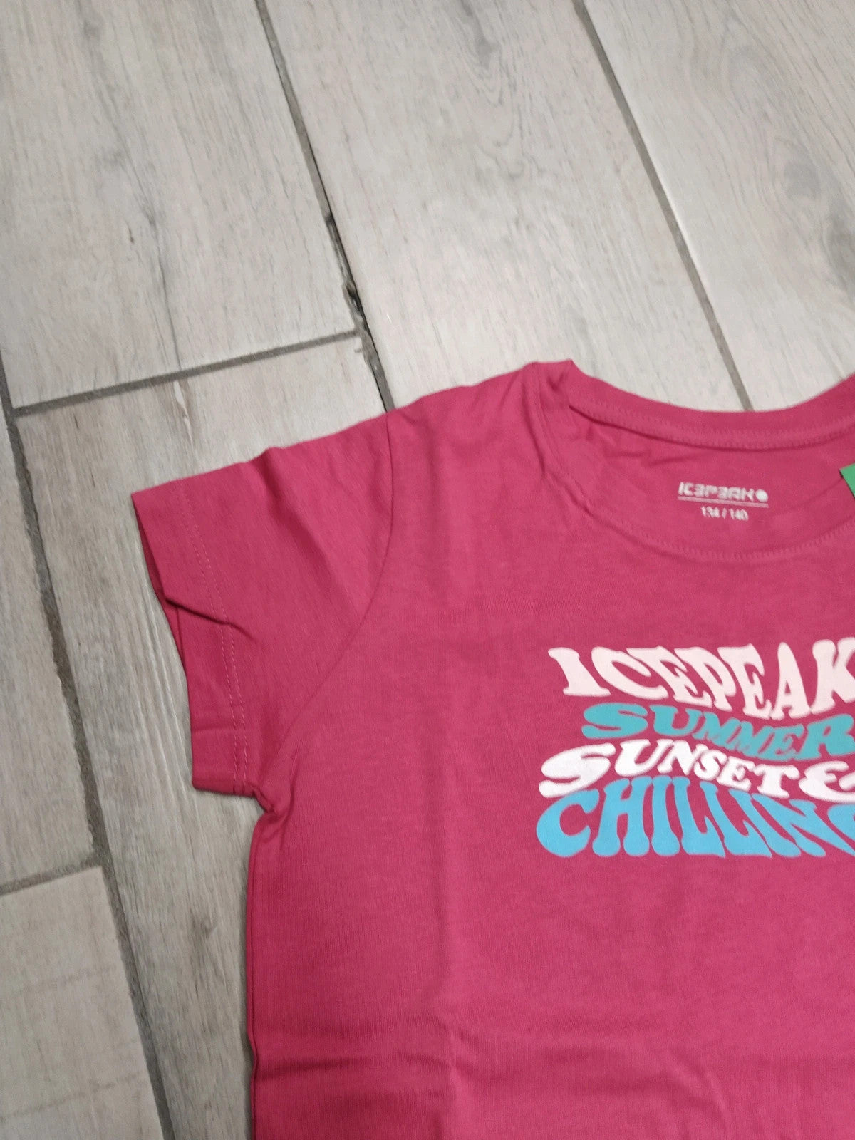 Icepeak t-shirt cotone bambina 9-10 anni 140 cm