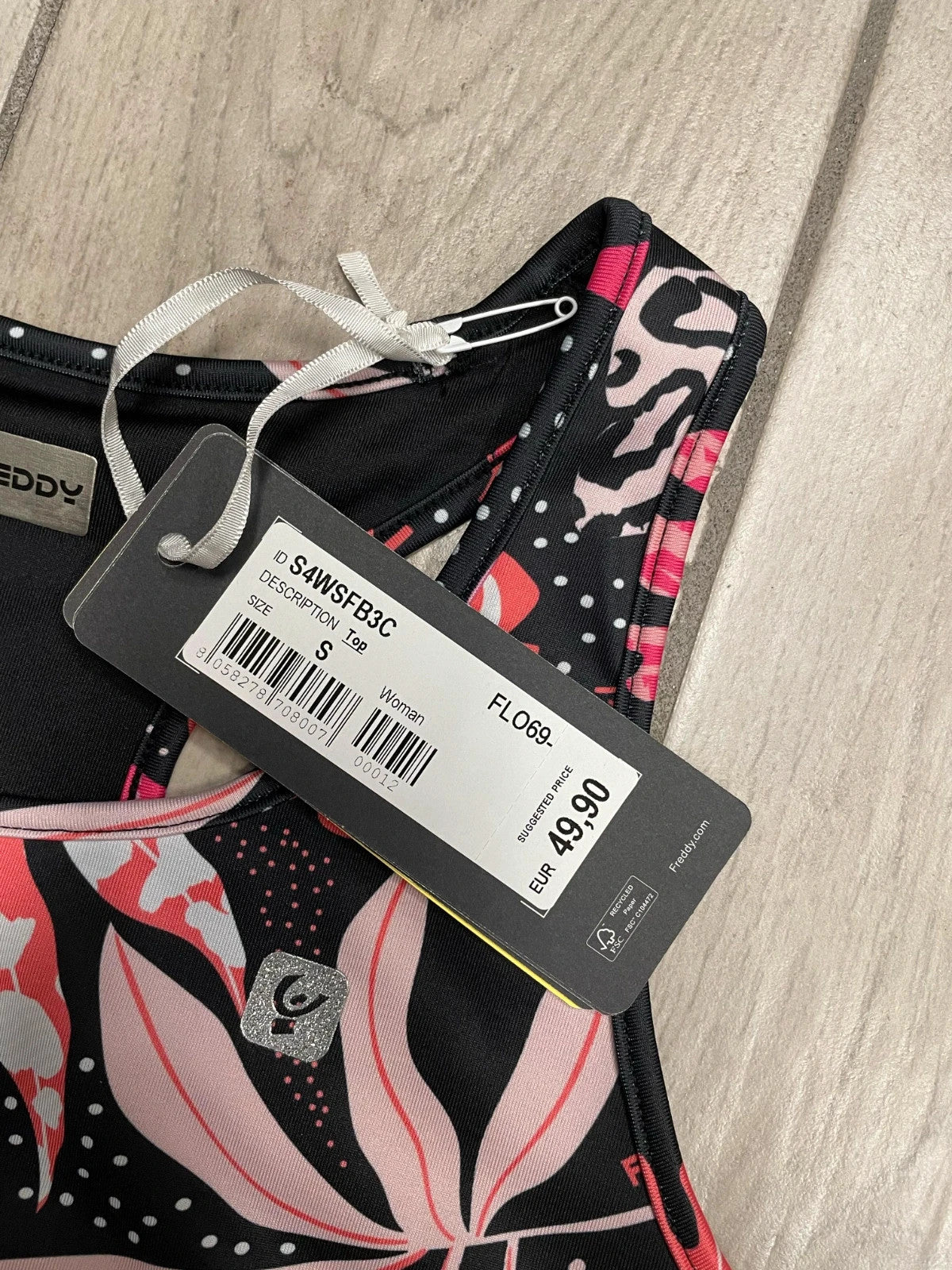 Freddy set palestra reggiseno sportivo leggings tg S donna