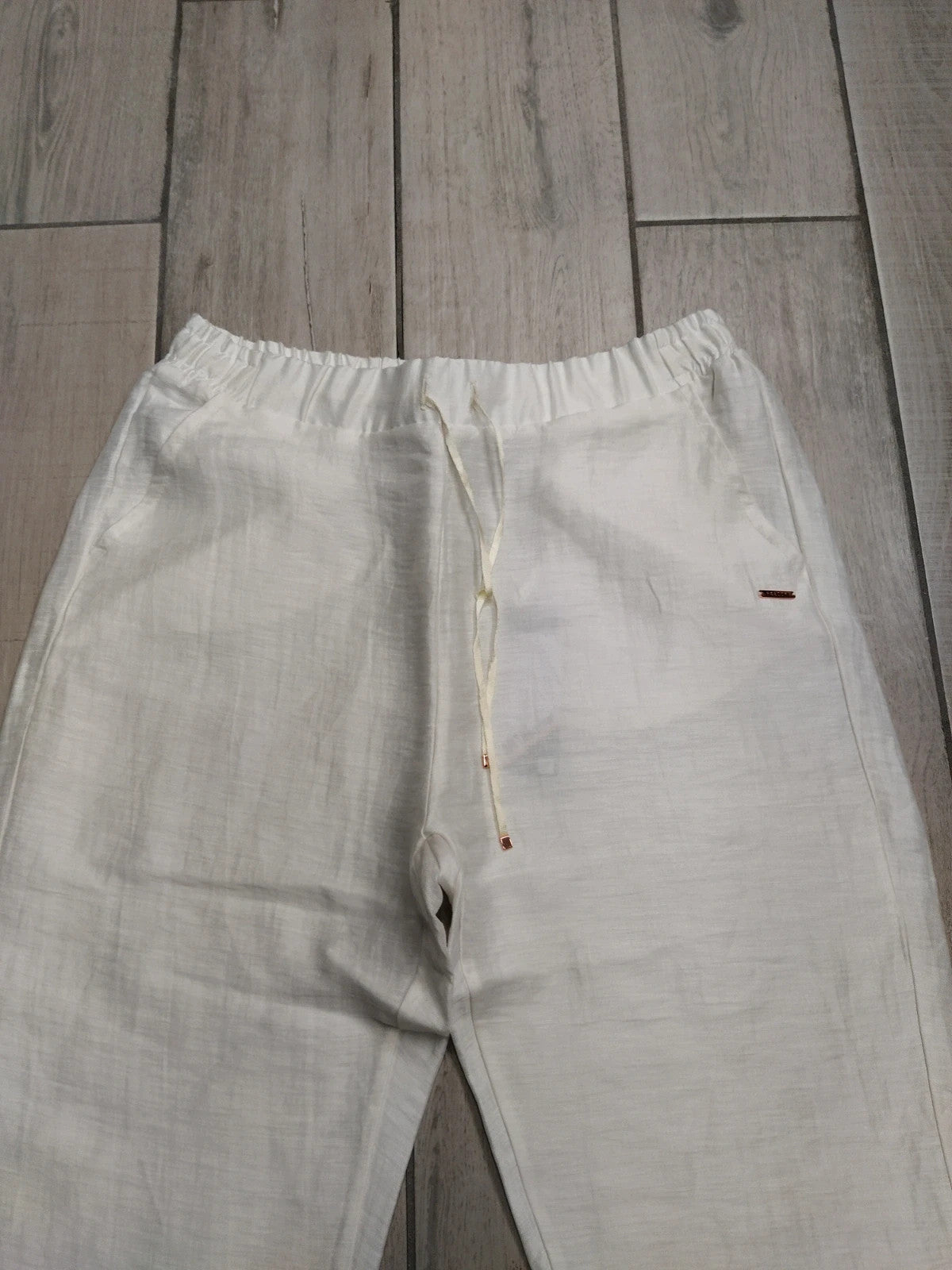 Freddy pantaloni lunghi lino donna tg S