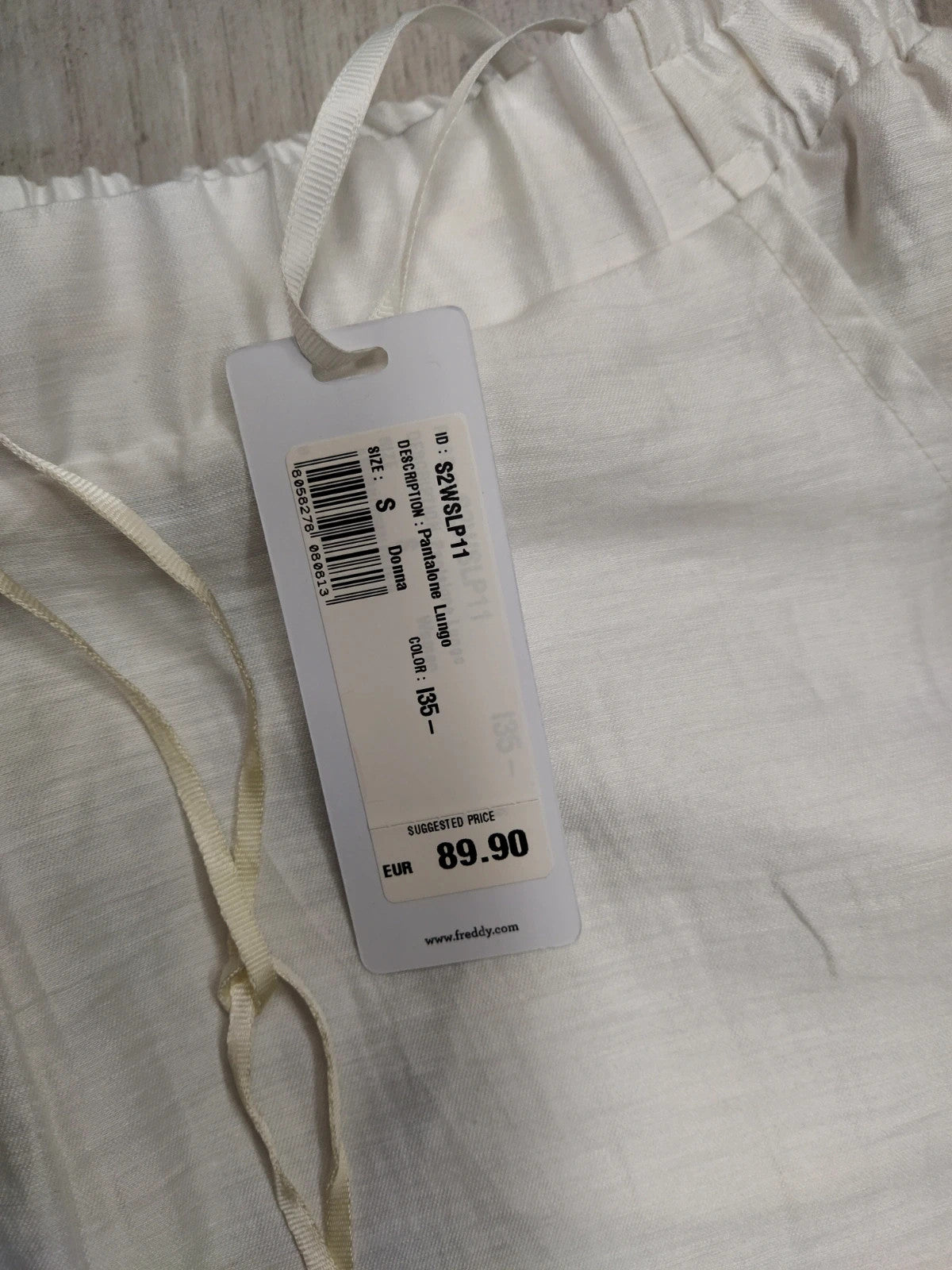 Freddy pantaloni lunghi lino donna tg S