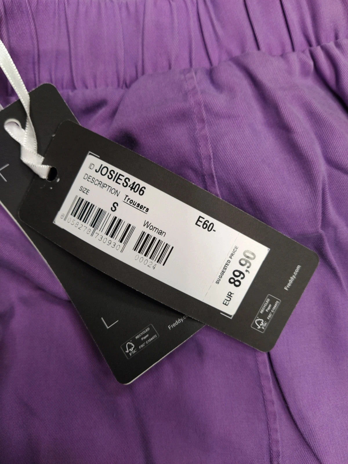Freddy pantaloni lunghi tuta leggeri donna tg S