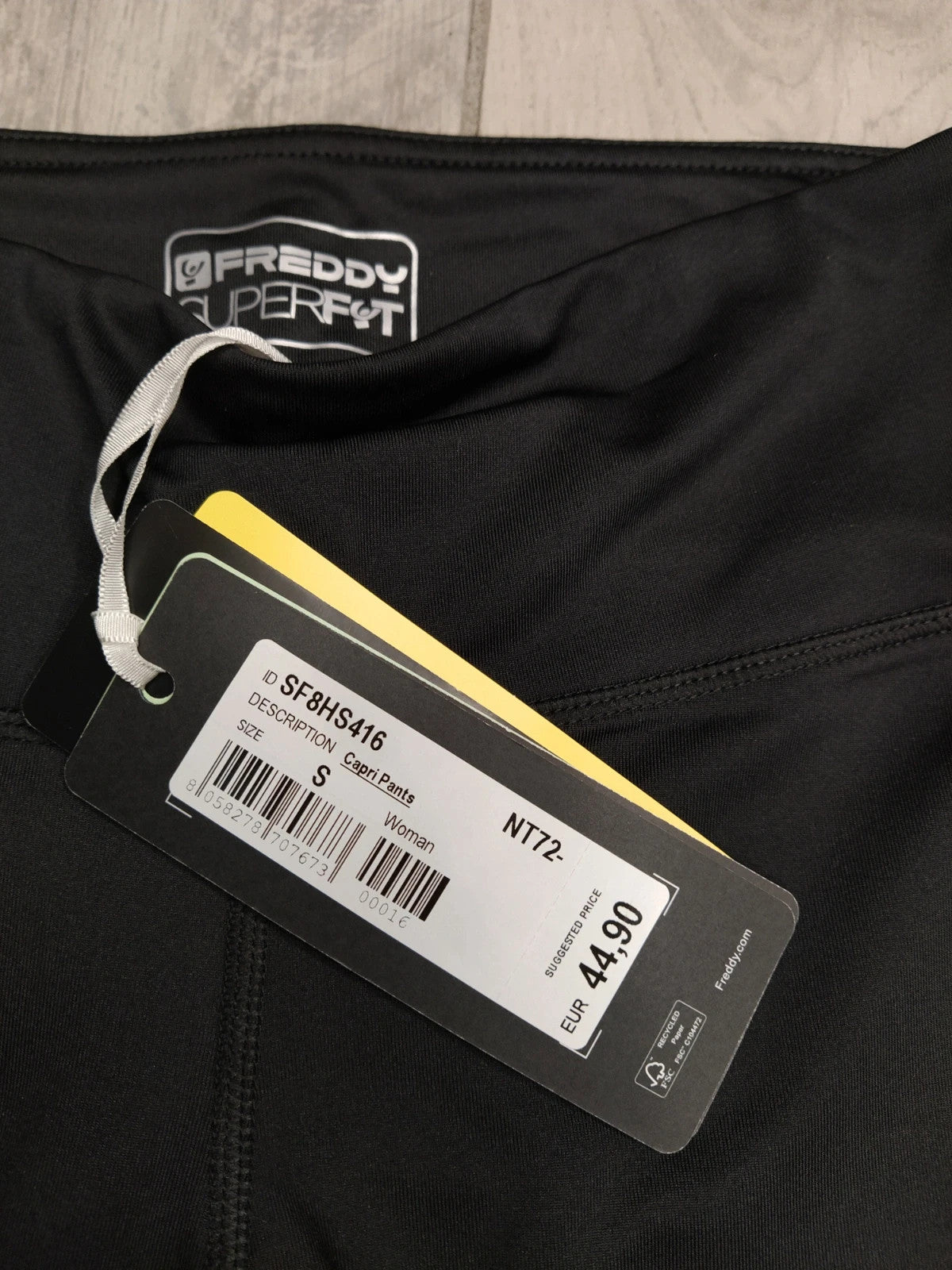 Freddy leggings tecnici palestra corti donna tg S
