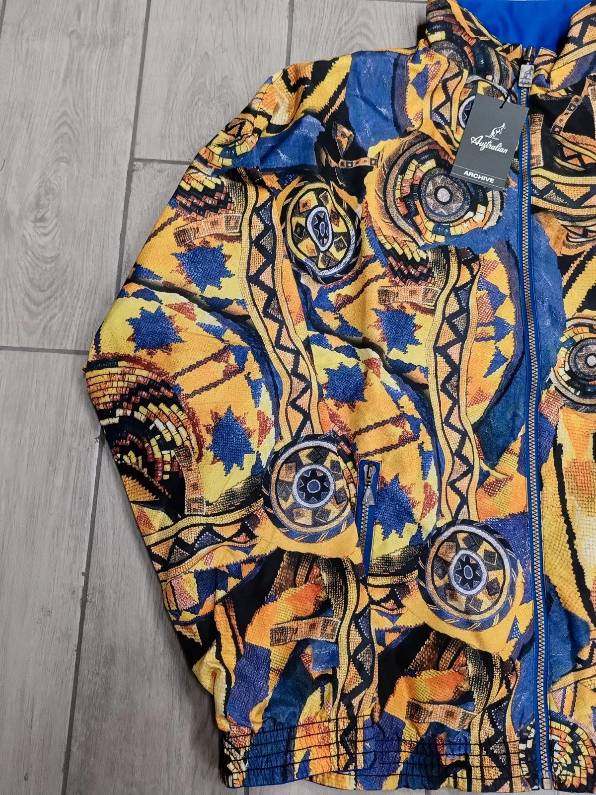 Australian giacca gabber unisex reversibile tg 2XL