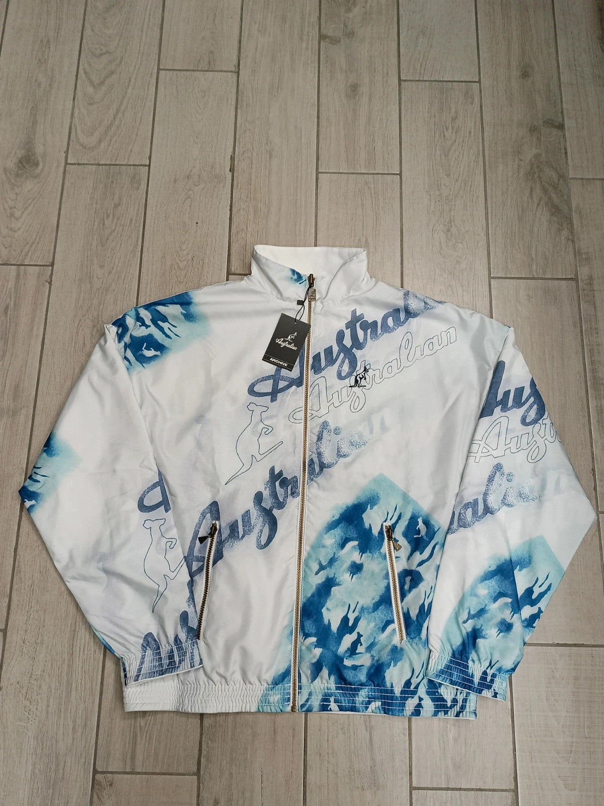 Australian giacca gabber unisex reversibile tg L