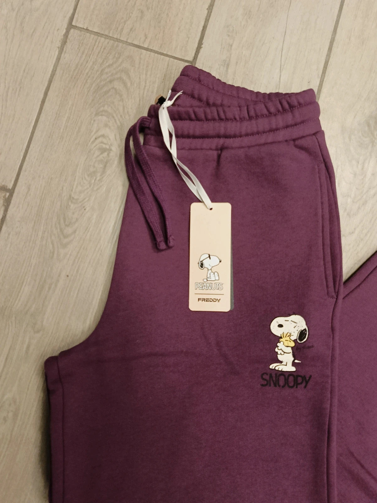 Freddy Snoopy pantaloni tuta felpati donna tg S