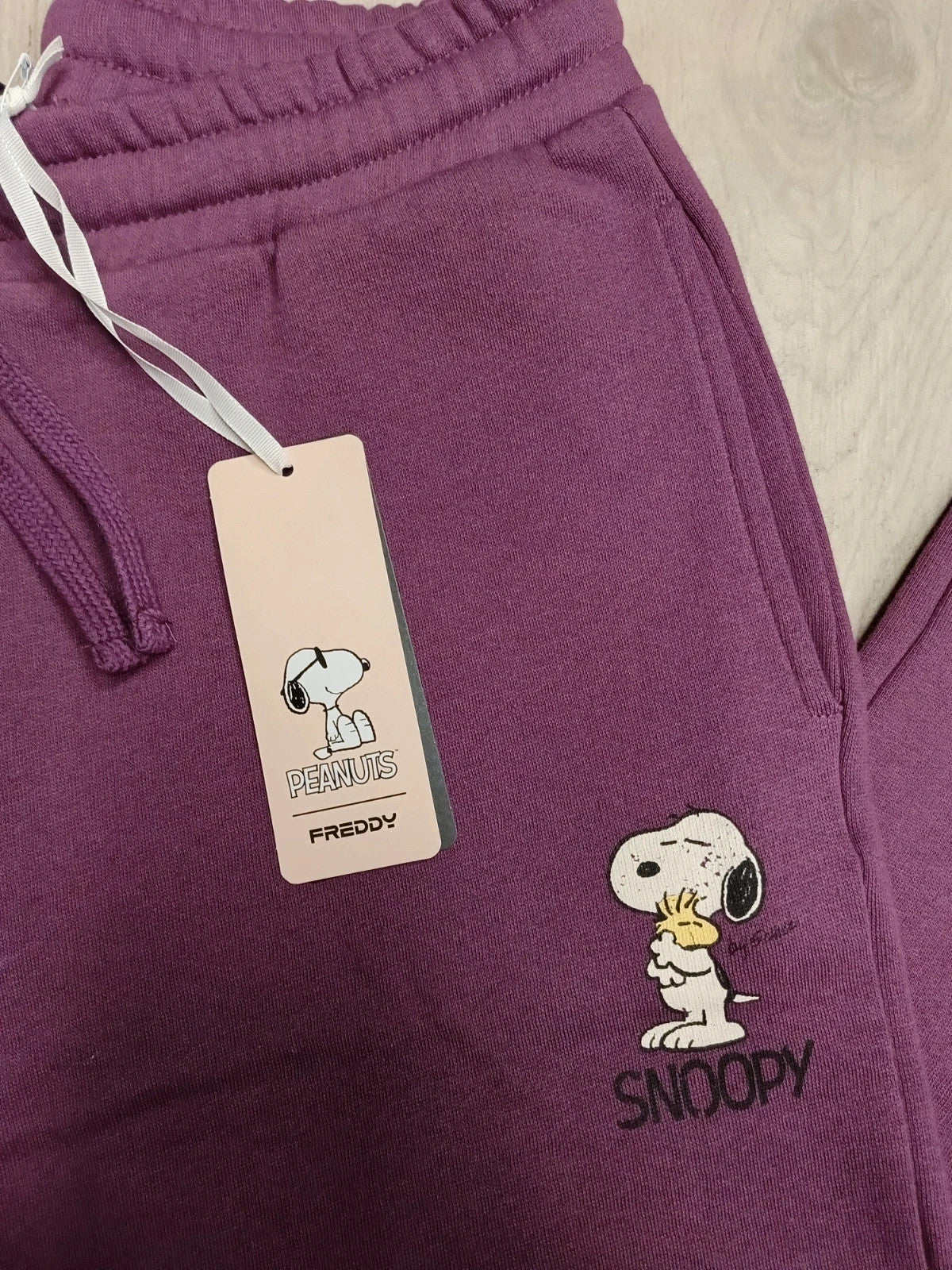 Freddy Snoopy pantaloni tuta felpati donna tg S