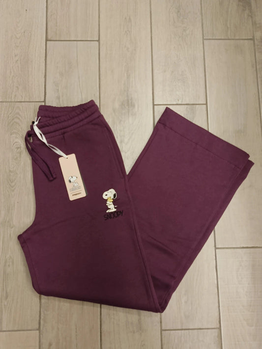 Freddy Snoopy pantaloni tuta felpati donna tg S