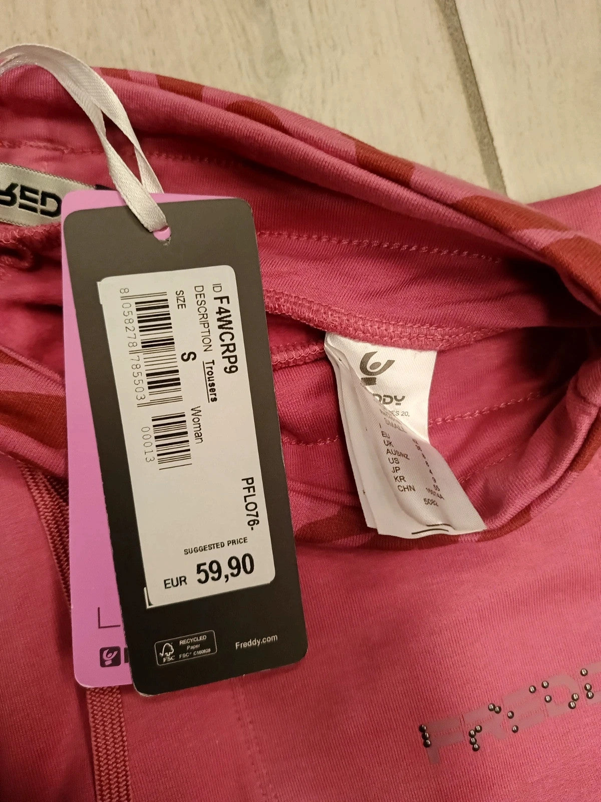 Freddy pantaloni tuta cotone felpatino donna tg S