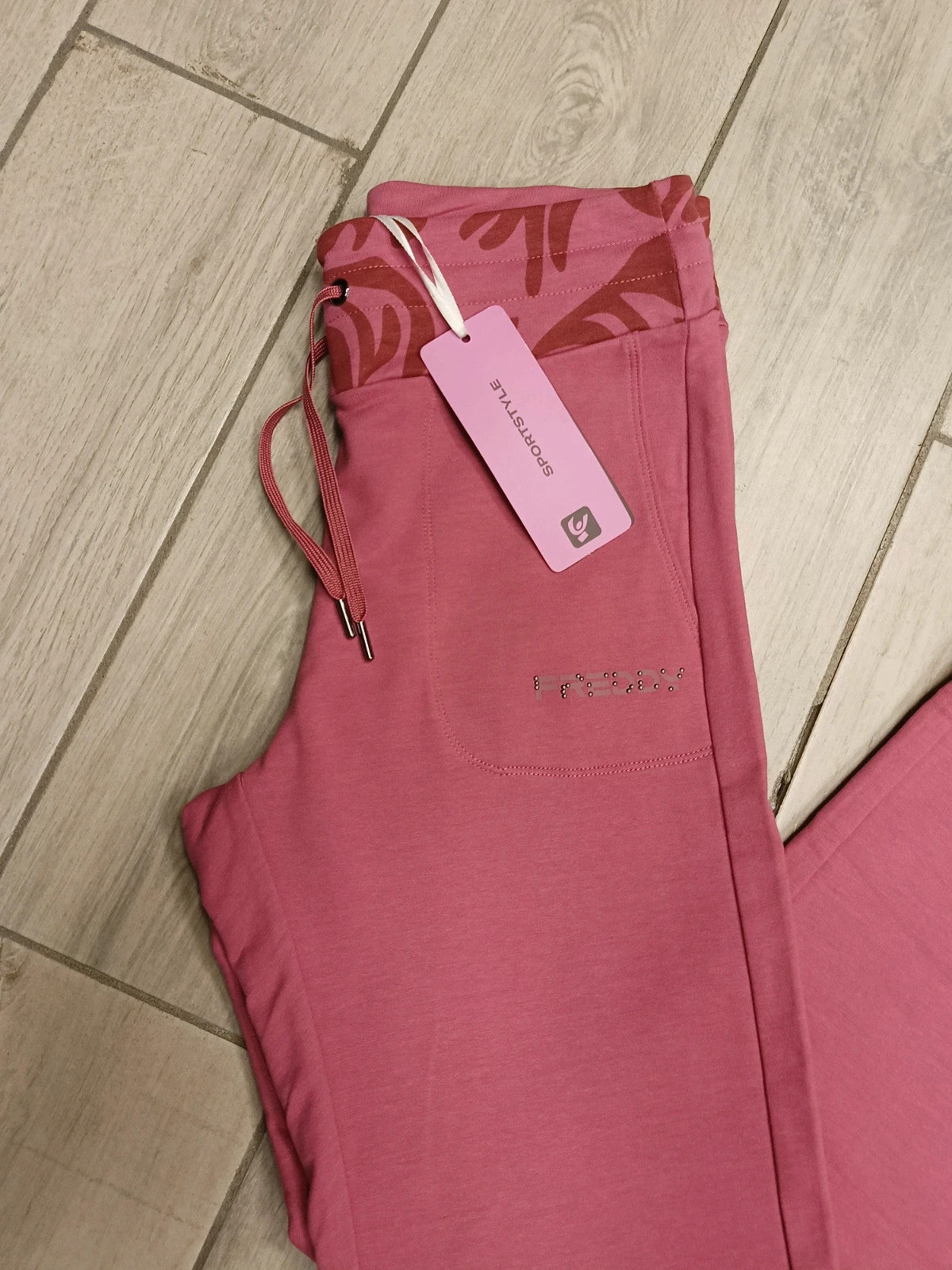 Freddy pantaloni tuta cotone felpatino donna tg S