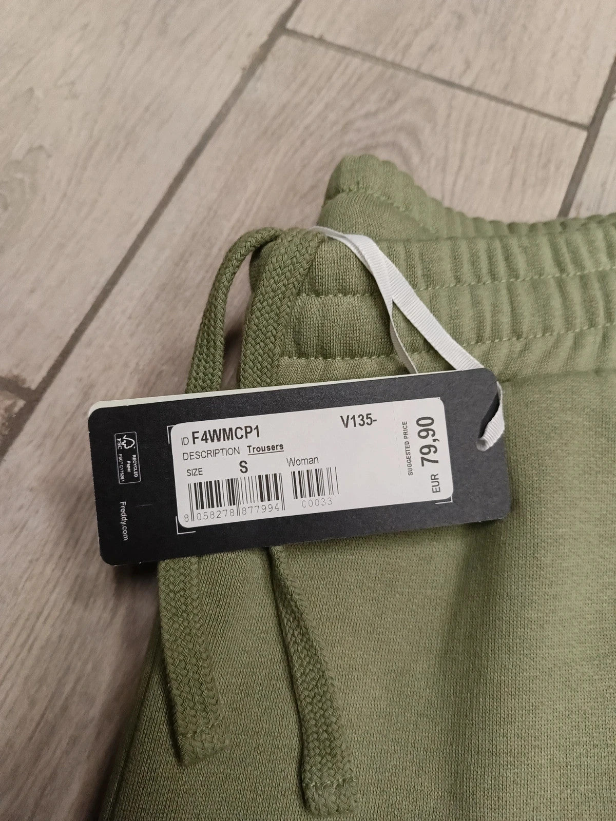 Freddy pantaloni tuta con tasche laterali tg S donna