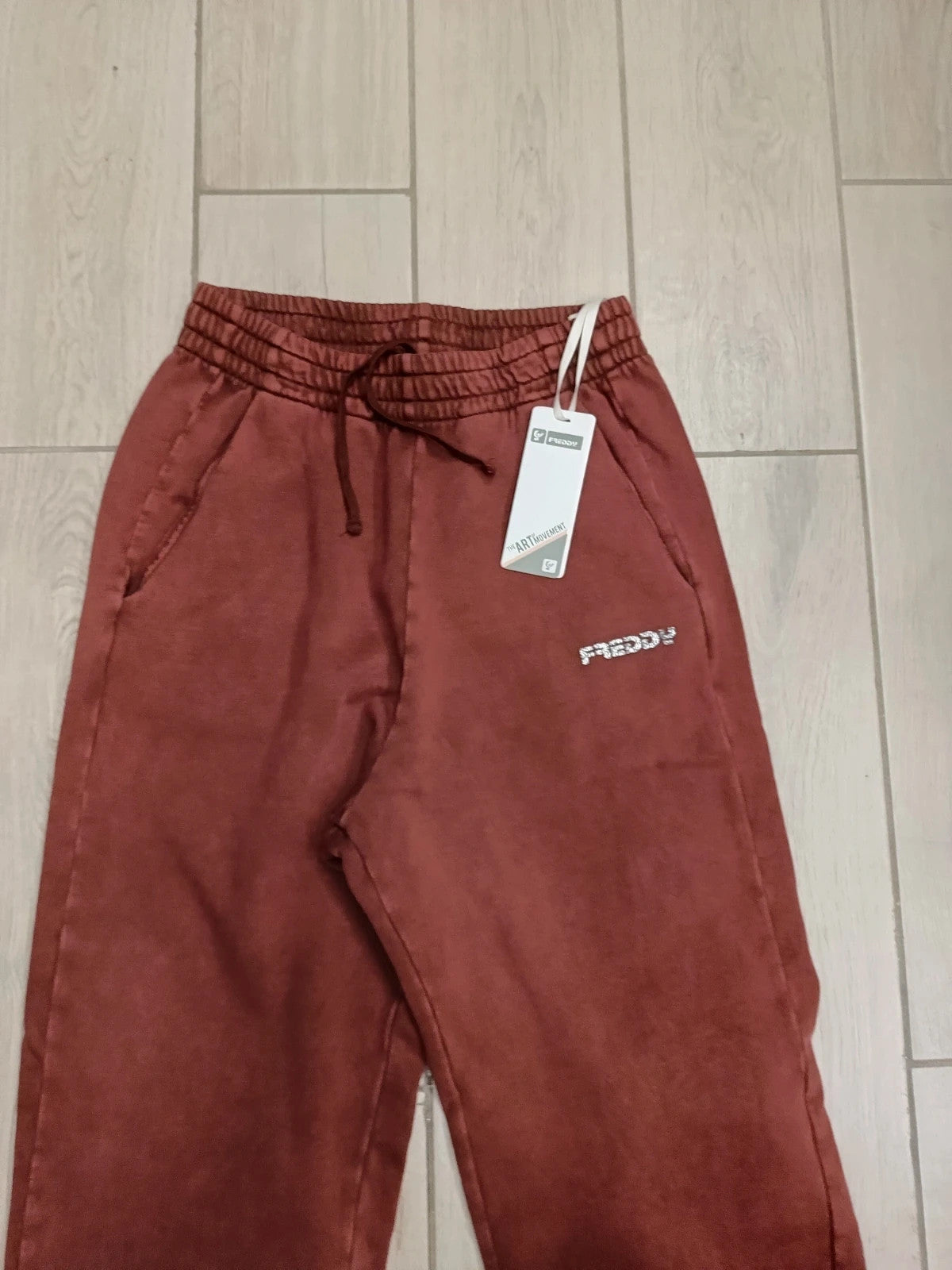 Freddy pantaloni tuta felpati con tasche donna tg S