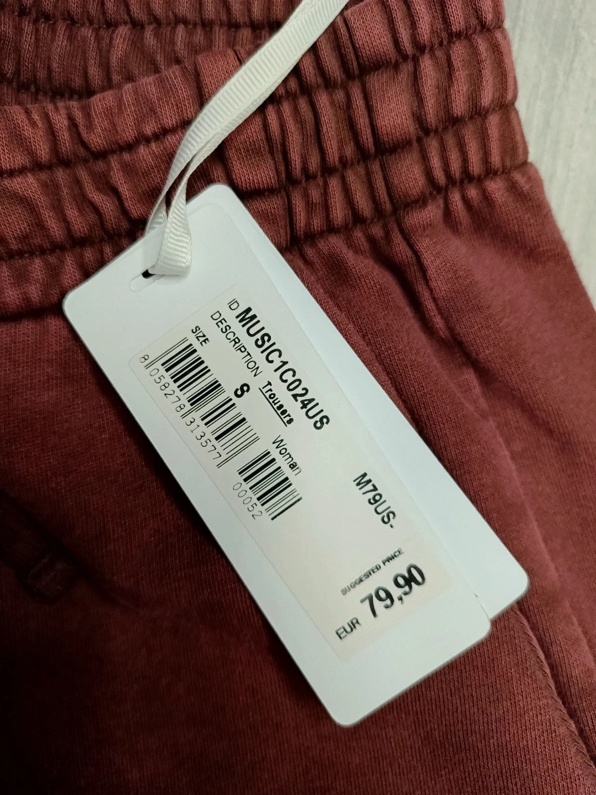 Freddy pantaloni tuta felpati con tasche donna tg S