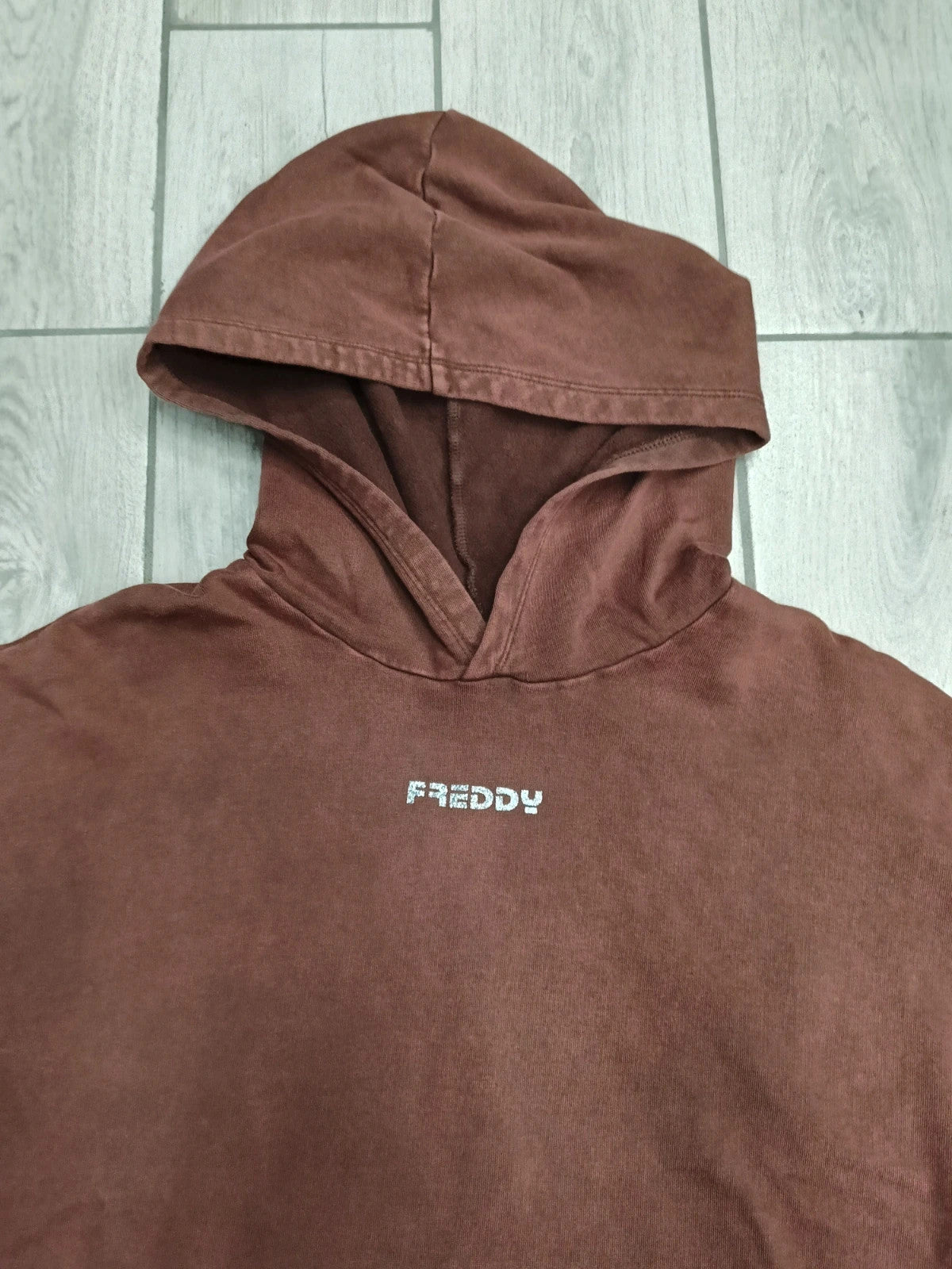 Freddy felpa crop con cappuccio cotone ginnastica donna tg S
