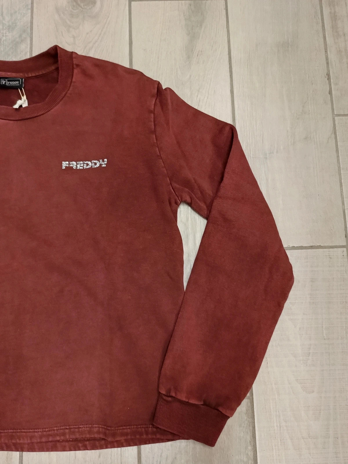 Freddy felpa crop cotone ginnastica donna tg S