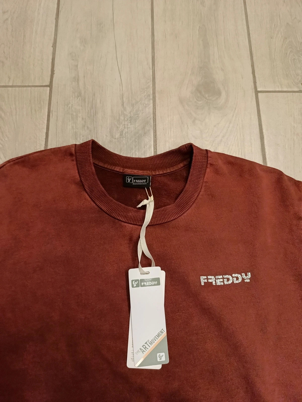 Freddy felpa crop cotone ginnastica donna tg S