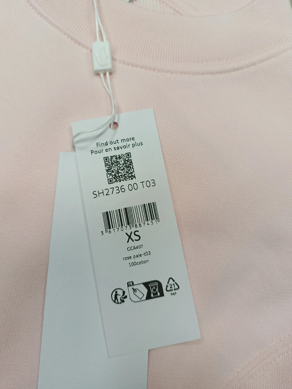 Lacoste Felpa Unisex cotone garzato tg XXS