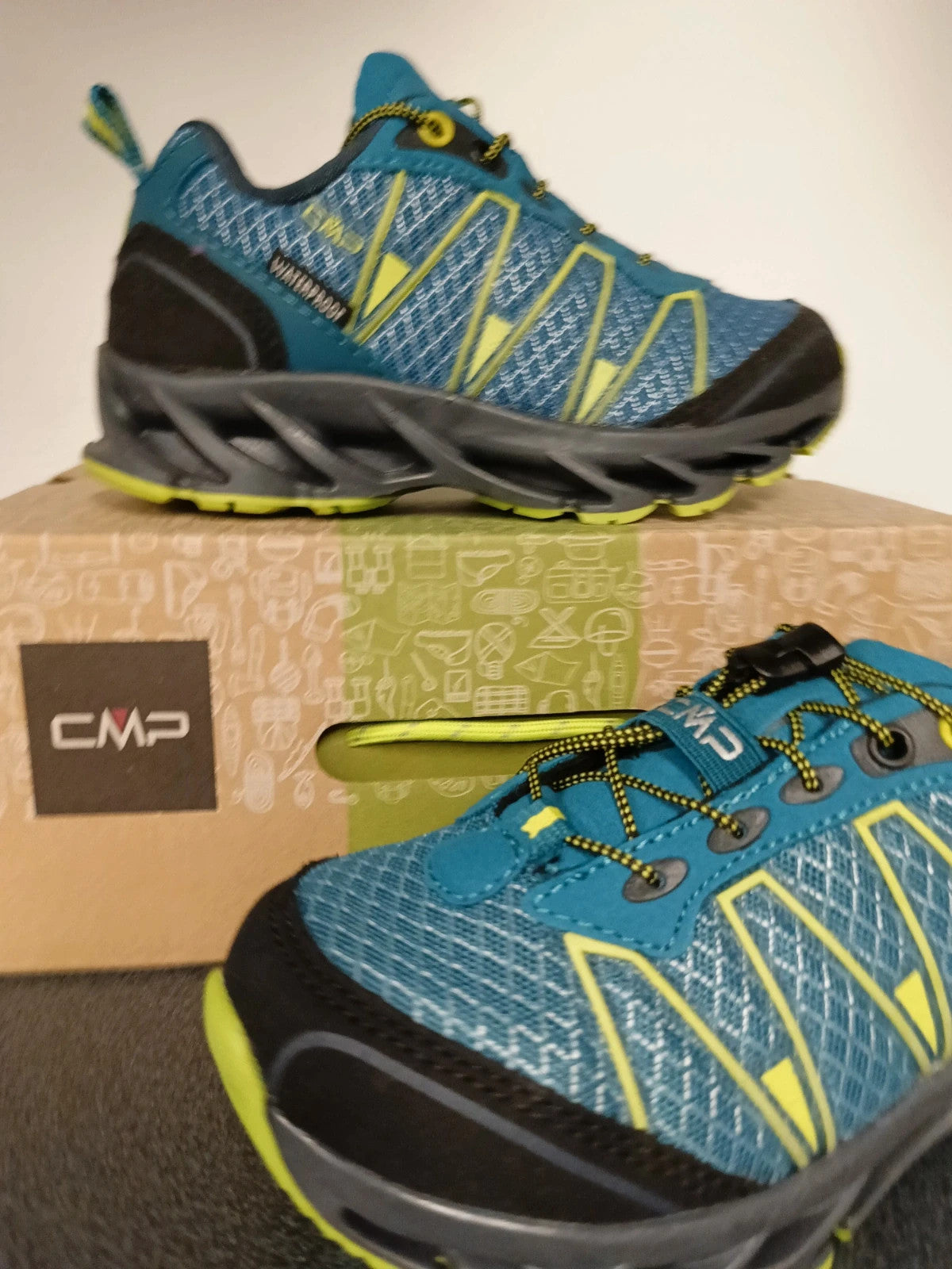 CMP Scarpa Bassa trekking montagna jr impermeabile n 30