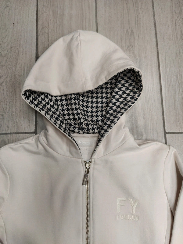 Freddy felpa con cappuccio e zip donna tg S