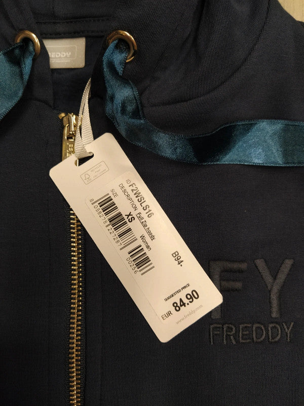 Freddy felpa con zip e cappuccio donna tg XS