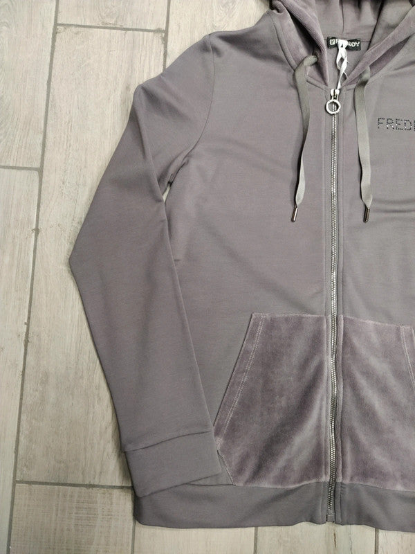 Freddy felpa con zip e cappuccio donna tg S